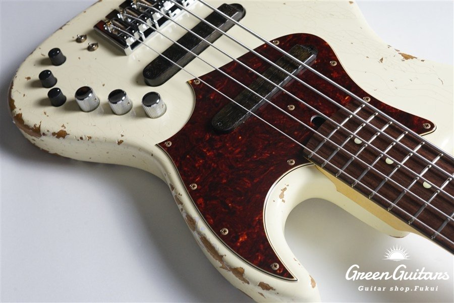 XJ-1T 5st - Vintage White / Heavy Aged / Alder / R