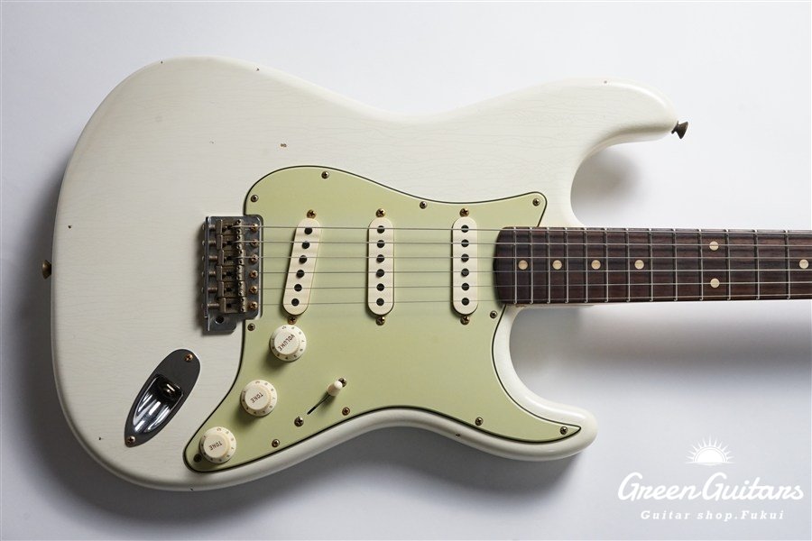 Limited 62/63 Stratocaster Journeyman Relic - Aged Olympic White