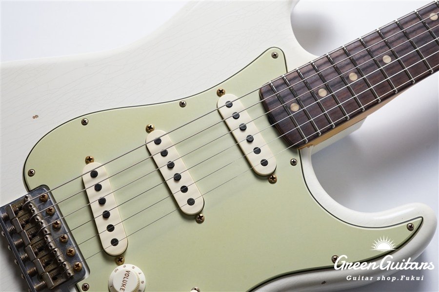 Limited 62/63 Stratocaster Journeyman Relic - Aged Olympic White