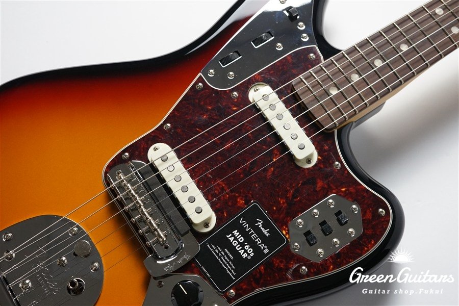 Vintera III Mid 60s Jaguar - 3-Color Sunburst