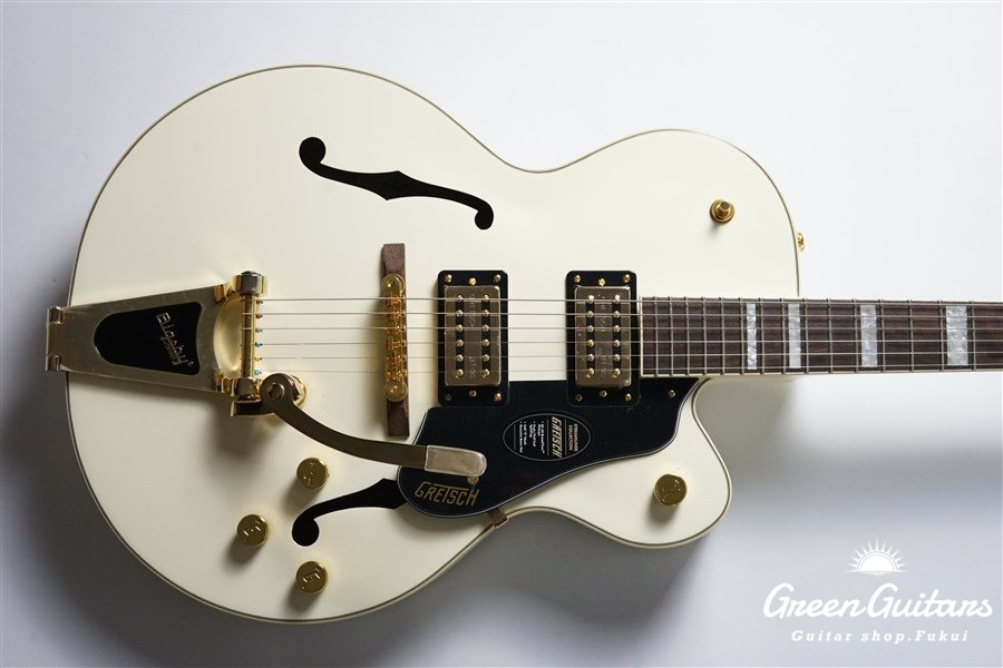 G2420TG Streamliner Hollow Body with Bigsby LTD - Vintage White
