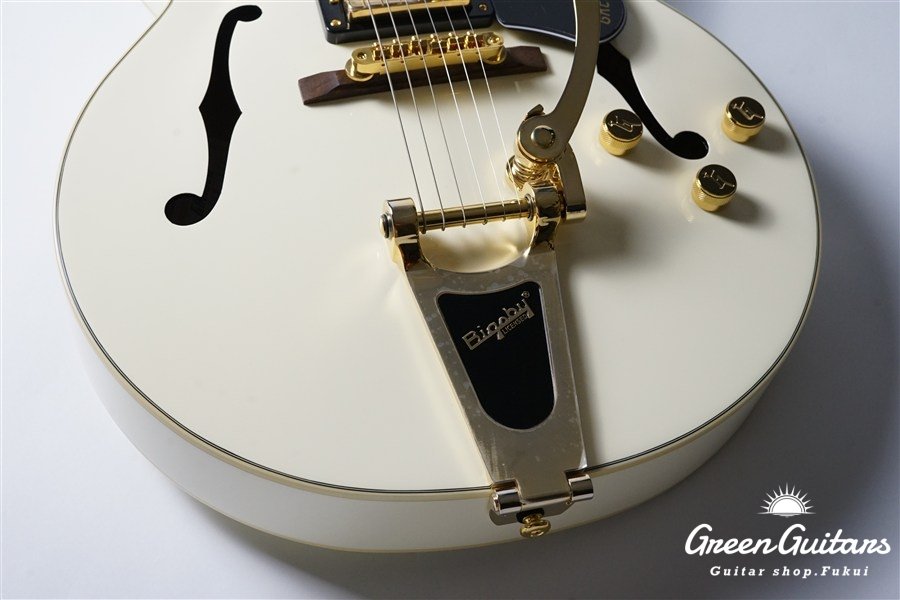 G2420TG Streamliner Hollow Body with Bigsby LTD - Vintage White