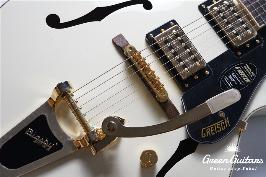 G2420TG Streamliner Hollow Body with Bigsby LTD - Vintage White