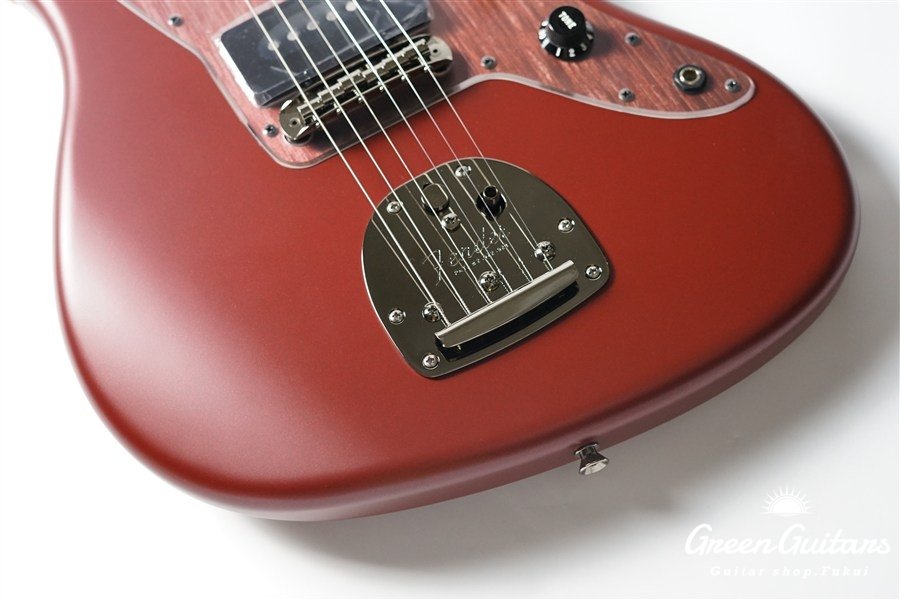 Made in Japan Hybrid II 2026 Collection Jazzmaster Satin Metallic - Matte Inferno Red
