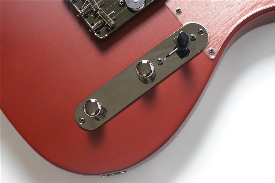  Made in Japan Hybrid II 2026 Collection Telecaster Satin Metallic - Matte Inferno Red