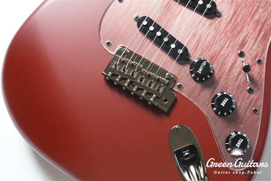 Made in Japan Hybrid II 2026 Collection Stratocaster Satin Metallic - Matte Inferno Red
