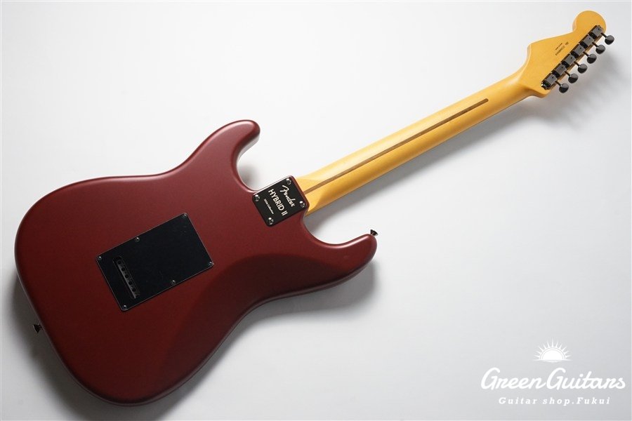 Made in Japan Hybrid II 2026 Collection Stratocaster Satin Metallic - Matte Inferno Red