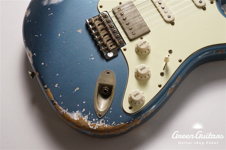 XSC-2 - Dark Lake Placid Blue over Silver / Heavy Aged / Alder