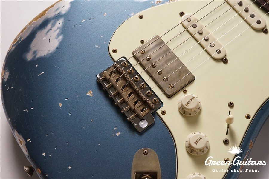 XSC-2 - Dark Lake Placid Blue over Silver / Heavy Aged / Alder