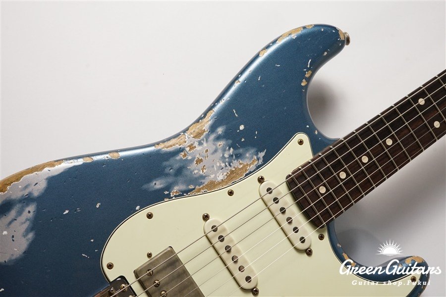 XSC-2 - Dark Lake Placid Blue over Silver / Heavy Aged / Alder