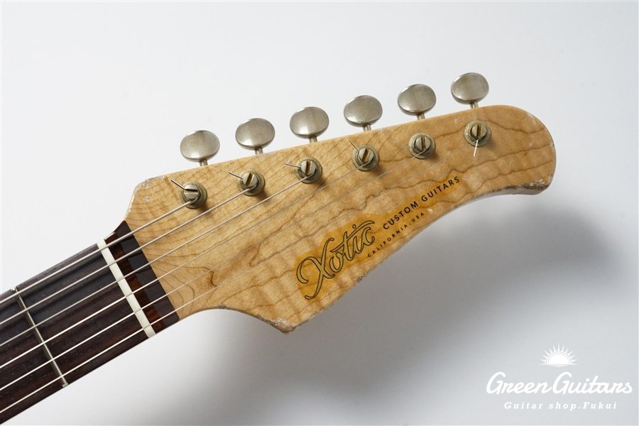 XSC-2 - Dark Lake Placid Blue over Silver / Heavy Aged / Alder