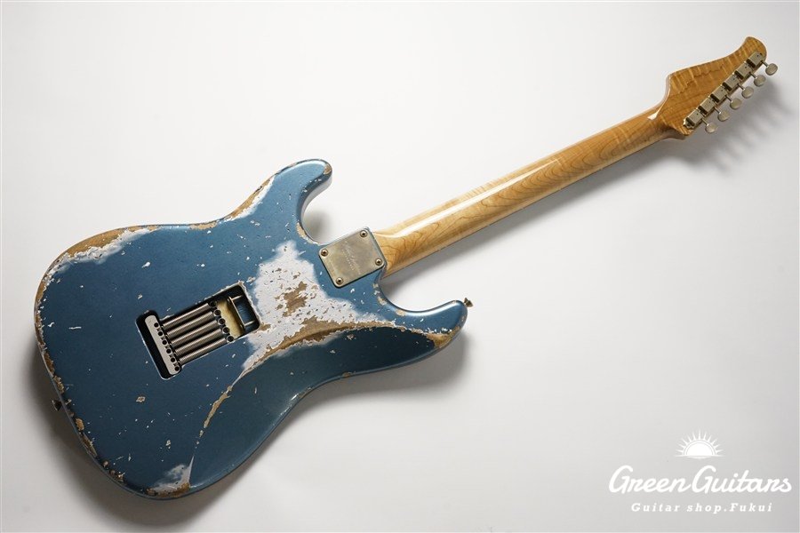 XSC-2 - Dark Lake Placid Blue over Silver / Heavy Aged / Alder