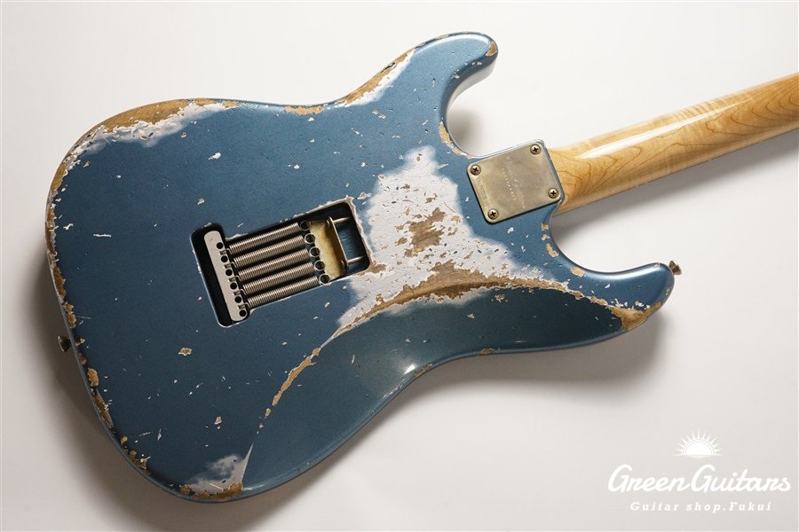 XSC-2 - Dark Lake Placid Blue over Silver / Heavy Aged / Alder