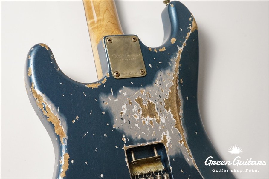 XSC-2 - Dark Lake Placid Blue over Silver / Heavy Aged / Alder