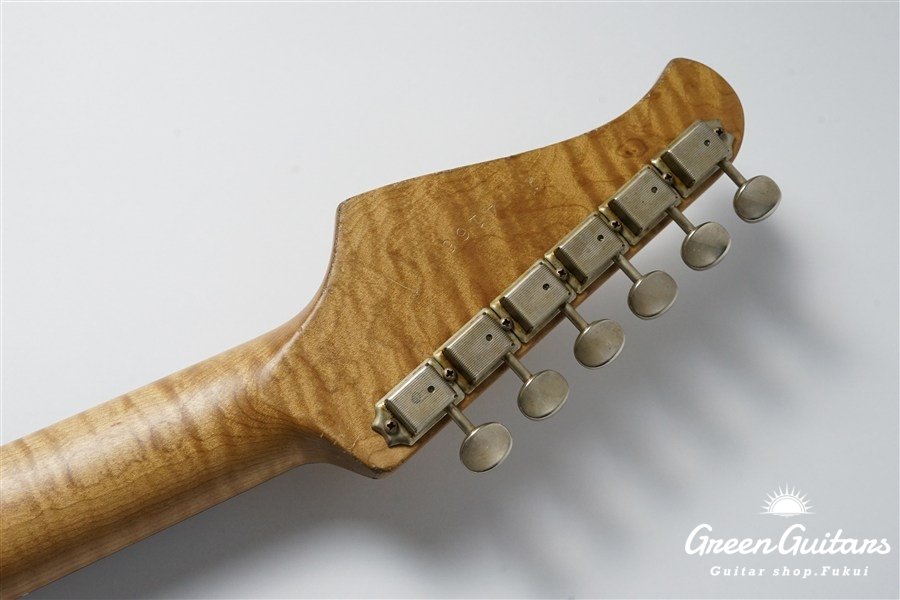 XSC-2 - Faded Firemist Silver over 3 Tone Burst / Heavy Aged / Alder