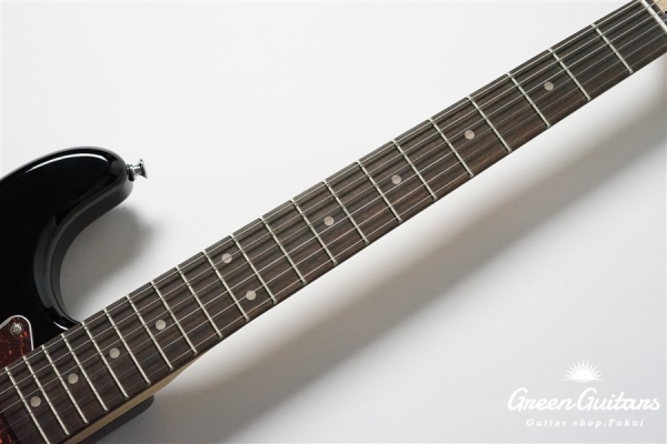 FSR Affinity Series Stratocaster - Black with Tortoiseshell Pickguard