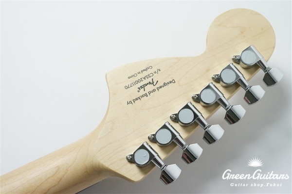 FSR Affinity Series Stratocaster - Black with Tortoiseshell Pickguard