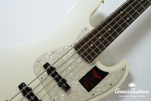 Made in Japan Modern Jazz Bass V - Olympic Pearl