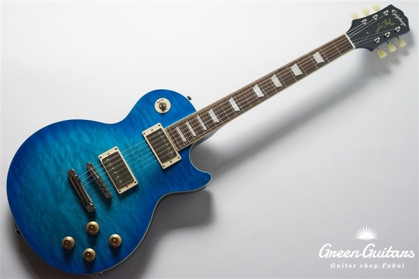 Epiphone Goryo Yuto Les Paul Standard - Blue Burst | Green
