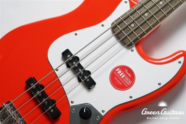 Affinity Series Jazz Bass - Race Red