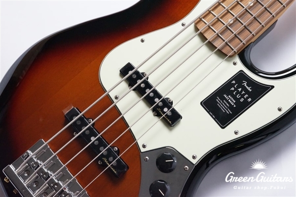 Player Plus Jazz Bass V - 3-Color Sunburst