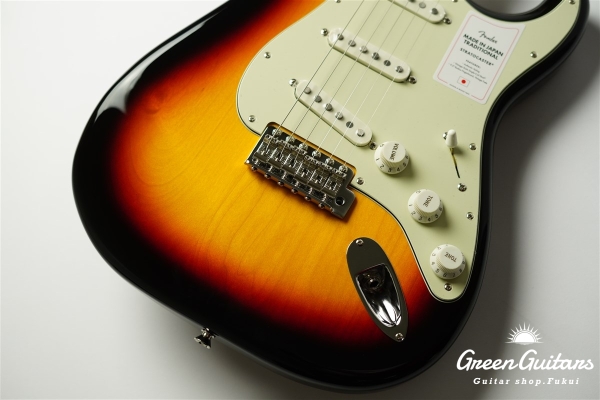 Made in Japan Traditional 60s Stratocaster - 3-Color Sunburst
