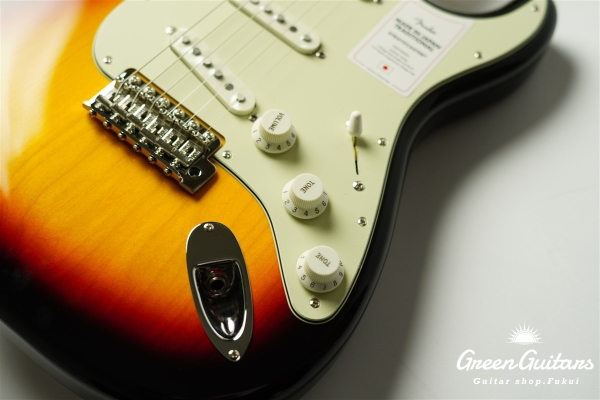 Made in Japan Traditional 60s Stratocaster - 3-Color Sunburst