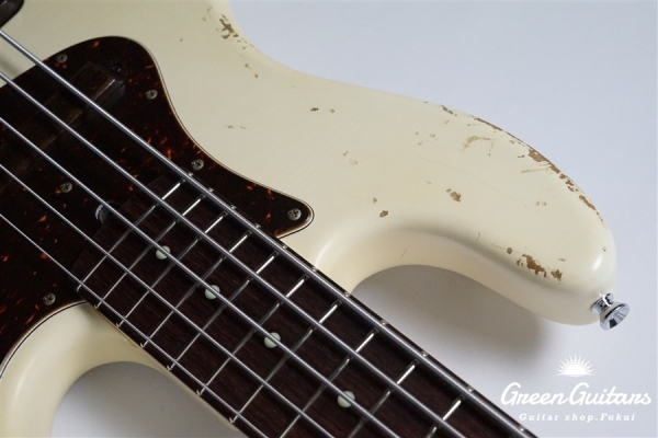 XJ-1T 5st - Vintage White Heavy Aged / Alder / R / MH #2511