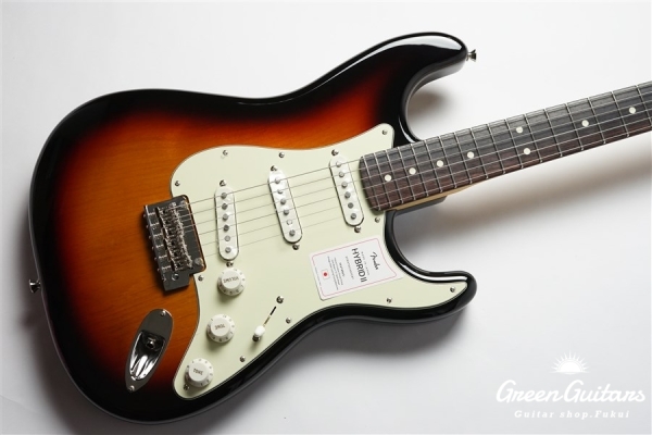Made in Japan Hybrid II Stratocaster - 3-Color Sunburst