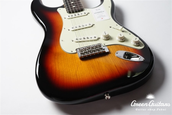 Made in Japan Hybrid II Stratocaster - 3-Color Sunburst