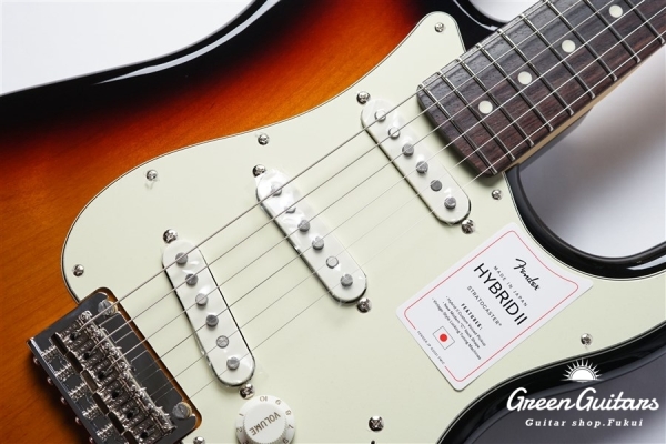 Made in Japan Hybrid II Stratocaster - 3-Color Sunburst
