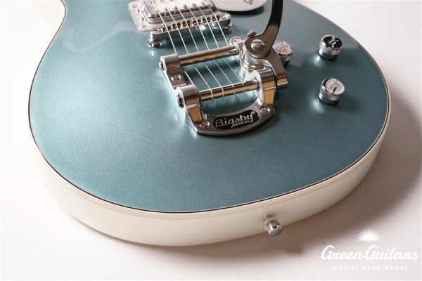 G5230T-140 Electromatic 140th Double Platinum Jet with Bigsby - Two-Tone Stone Platinum/Pearl Platinum