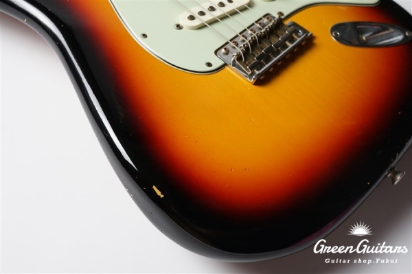 MBS 1961 Stratocaster Journeyman Relic Masterbuilt by Dennis Galuszka - 3-Color Sunburst