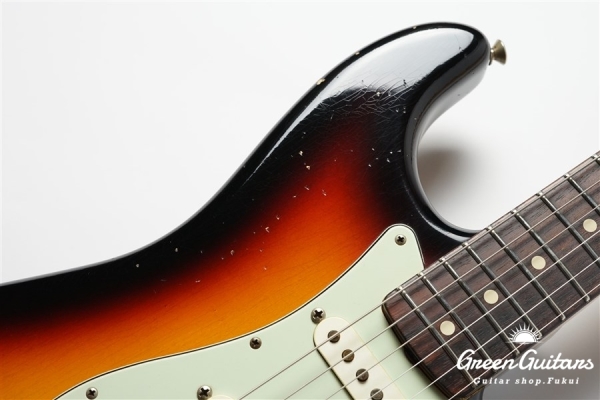 MBS 1961 Stratocaster Journeyman Relic Masterbuilt by Dennis Galuszka - 3-Color Sunburst