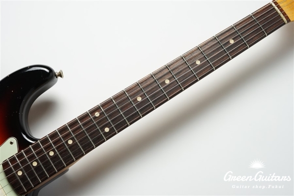 MBS 1961 Stratocaster Journeyman Relic Masterbuilt by Dennis Galuszka - 3-Color Sunburst