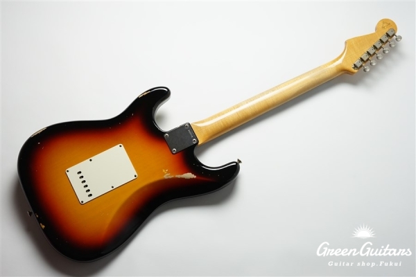 MBS 1961 Stratocaster Journeyman Relic Masterbuilt by Dennis Galuszka - 3-Color Sunburst