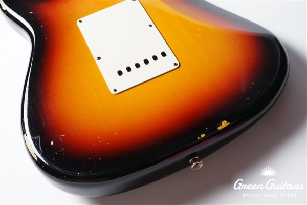 MBS 1961 Stratocaster Journeyman Relic Masterbuilt by Dennis Galuszka - 3-Color Sunburst