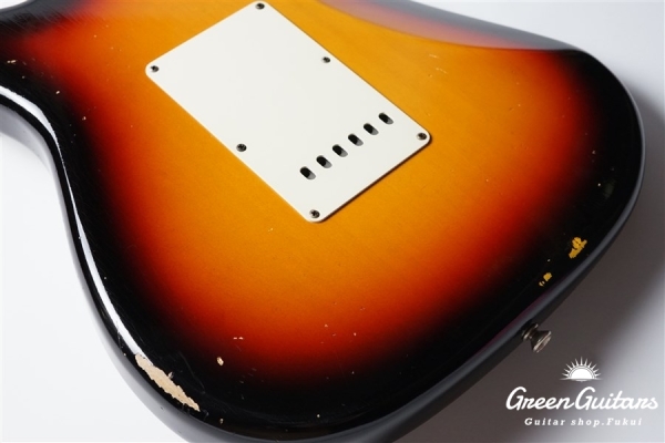 MBS 1961 Stratocaster Journeyman Relic Masterbuilt by Dennis Galuszka - 3-Color Sunburst