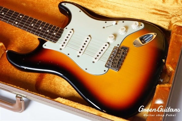 MBS 1961 Stratocaster Journeyman Relic Masterbuilt by Dennis Galuszka - 3-Color Sunburst