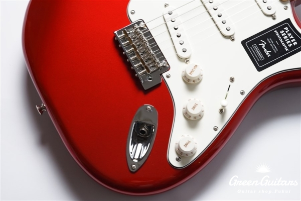 Player Stratocaster - Candy Apple Red