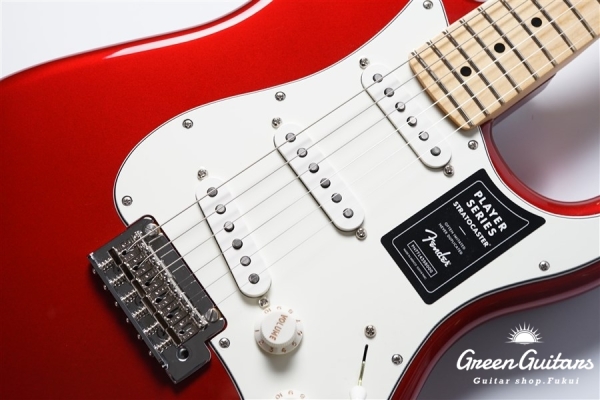 Player Stratocaster - Candy Apple Red
