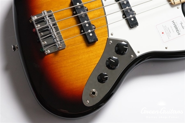 Made in Japan Hybrid II Jazz Bass - 3-Color Sunburst