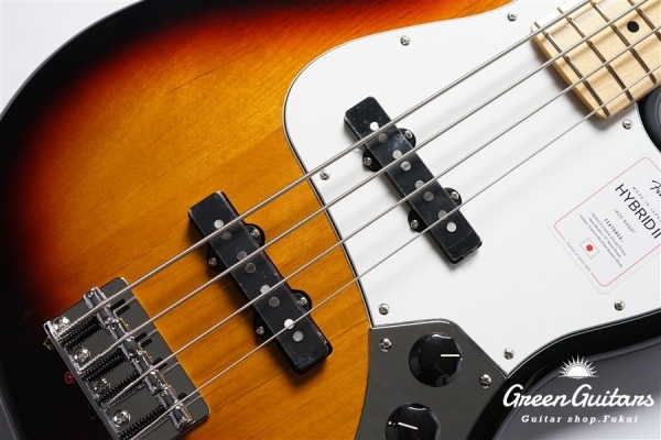 Made in Japan Hybrid II Jazz Bass - 3-Color Sunburst