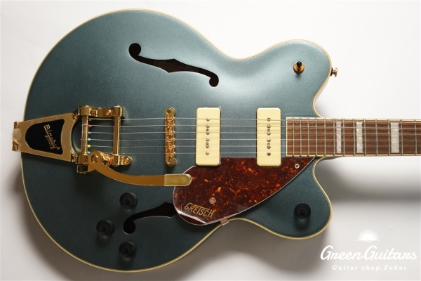 G2622TG-P90 LIMITED EDITION STREAMLINER CENTER BLOCK P90 WITH BIGSBY AND GOLD HARDWARE FSR - Gunmetal