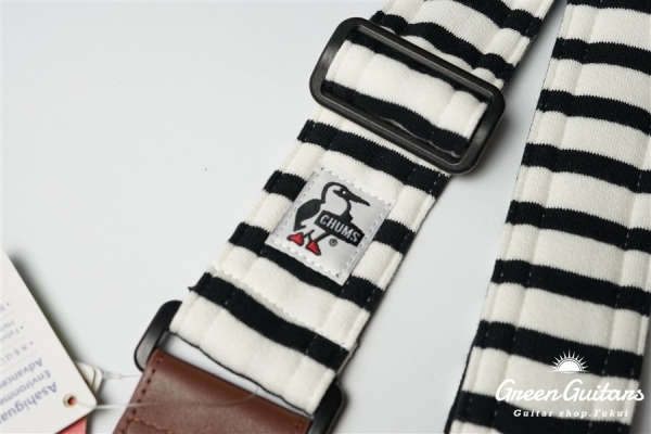 Guitar Strap Sweat Nylon - Black Border / BK