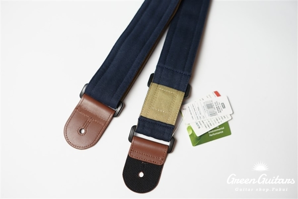 Guitar Strap Sweat Nylon - Navy/Beige