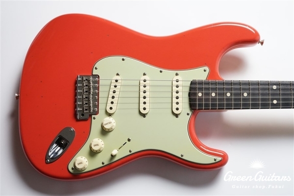 1961 Stratocaster Journeyman Relic - Aged Fiesta Red