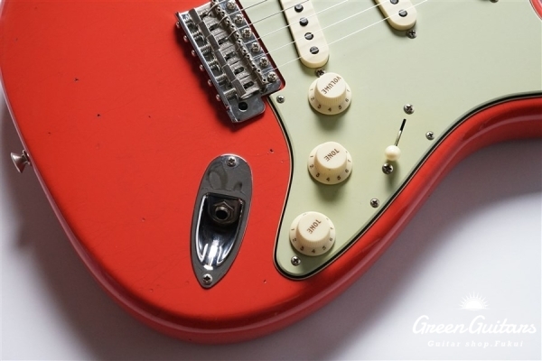 1961 Stratocaster Journeyman Relic - Aged Fiesta Red