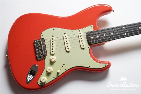 1961 Stratocaster Journeyman Relic - Aged Fiesta Red