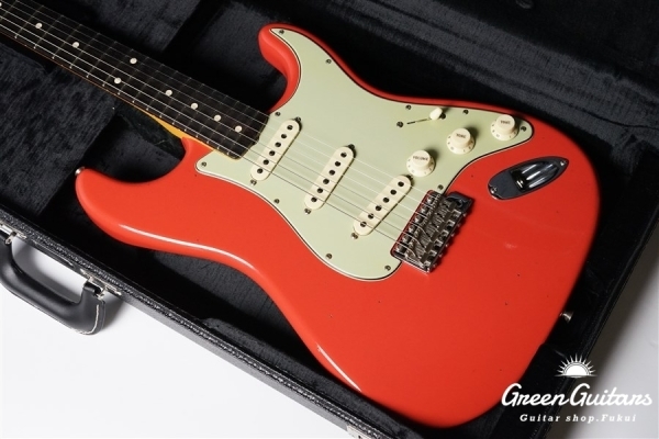 1961 Stratocaster Journeyman Relic - Aged Fiesta Red